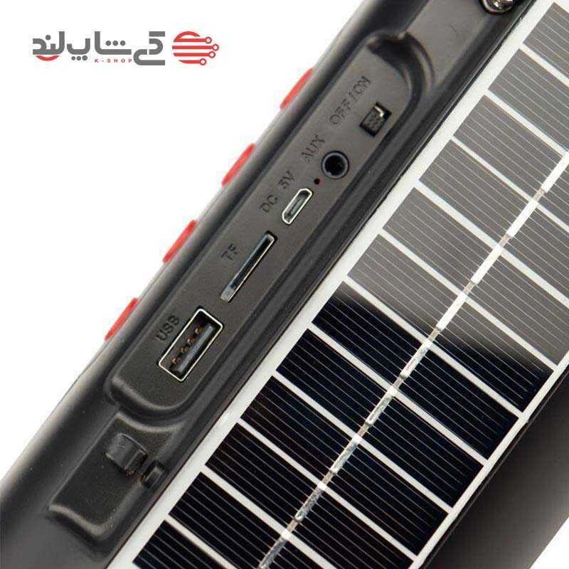 پورت های اسپیکر بی سیم لنوو مدل خورشیدی Lenovo Solar